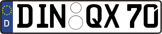 DIN-QX70