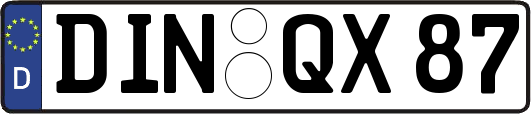 DIN-QX87