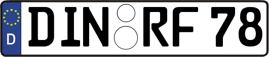 DIN-RF78