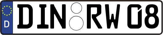 DIN-RW08