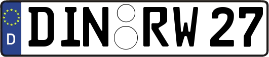 DIN-RW27