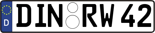 DIN-RW42