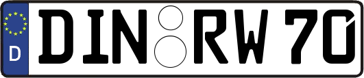 DIN-RW70
