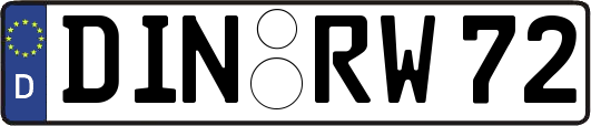 DIN-RW72