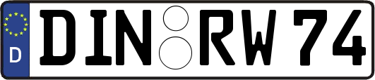 DIN-RW74