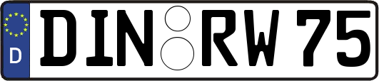 DIN-RW75
