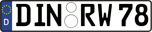 DIN-RW78