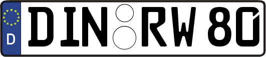 DIN-RW80