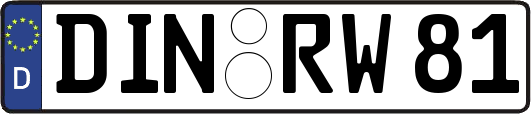 DIN-RW81