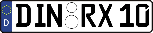 DIN-RX10