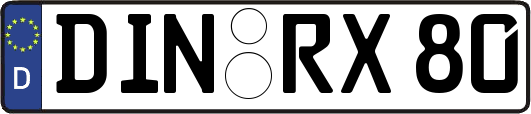 DIN-RX80