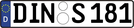 DIN-S181