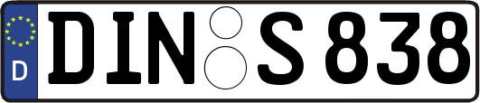 DIN-S838