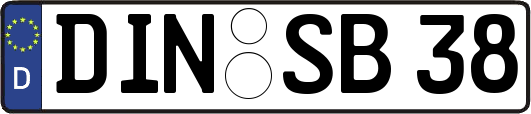 DIN-SB38