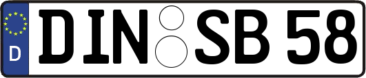 DIN-SB58