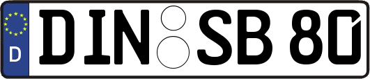 DIN-SB80