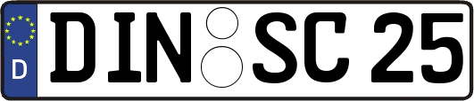 DIN-SC25