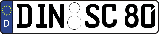 DIN-SC80