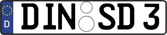 DIN-SD3