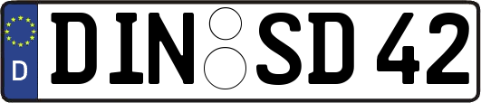 DIN-SD42