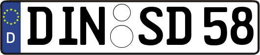 DIN-SD58