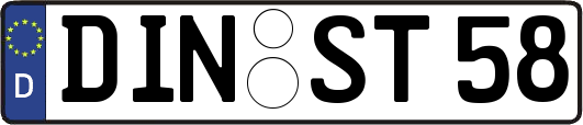 DIN-ST58