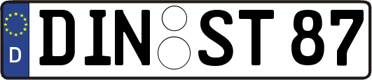 DIN-ST87