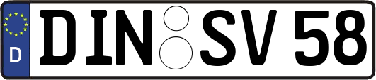 DIN-SV58