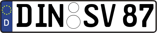 DIN-SV87