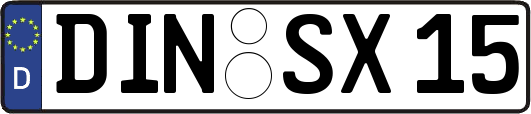 DIN-SX15