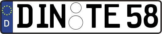 DIN-TE58