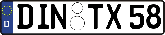 DIN-TX58