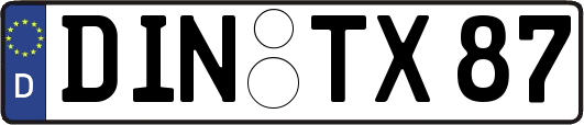 DIN-TX87