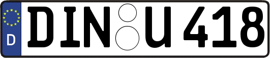DIN-U418