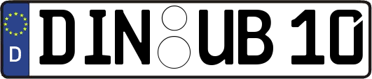 DIN-UB10