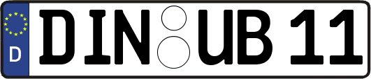 DIN-UB11