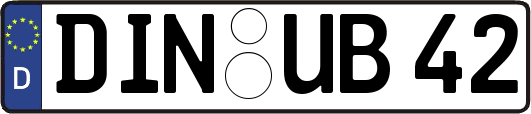 DIN-UB42