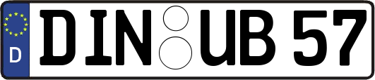 DIN-UB57