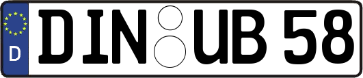 DIN-UB58
