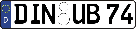 DIN-UB74