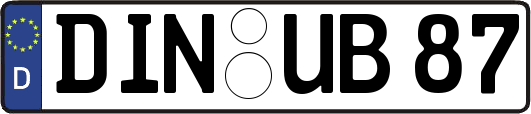 DIN-UB87