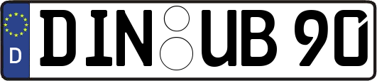 DIN-UB90