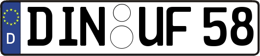 DIN-UF58