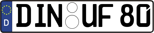 DIN-UF80