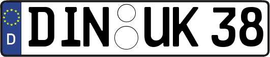 DIN-UK38