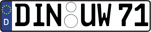DIN-UW71