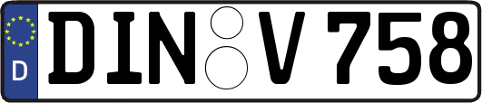 DIN-V758