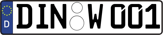 DIN-W001