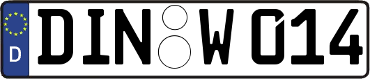 DIN-W014