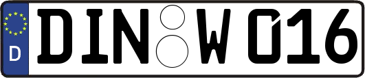 DIN-W016